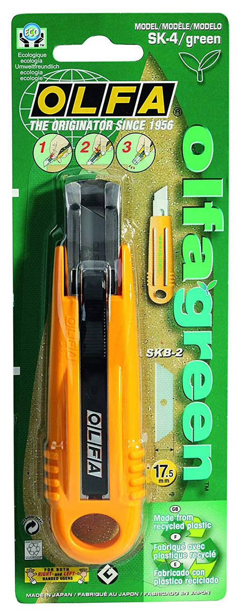 Olfa Sk-4 Green Cutter Securite, Noir/ ....