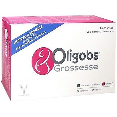 Oligobs Grossesse, 90 Comprimes + 90 Ca ...
