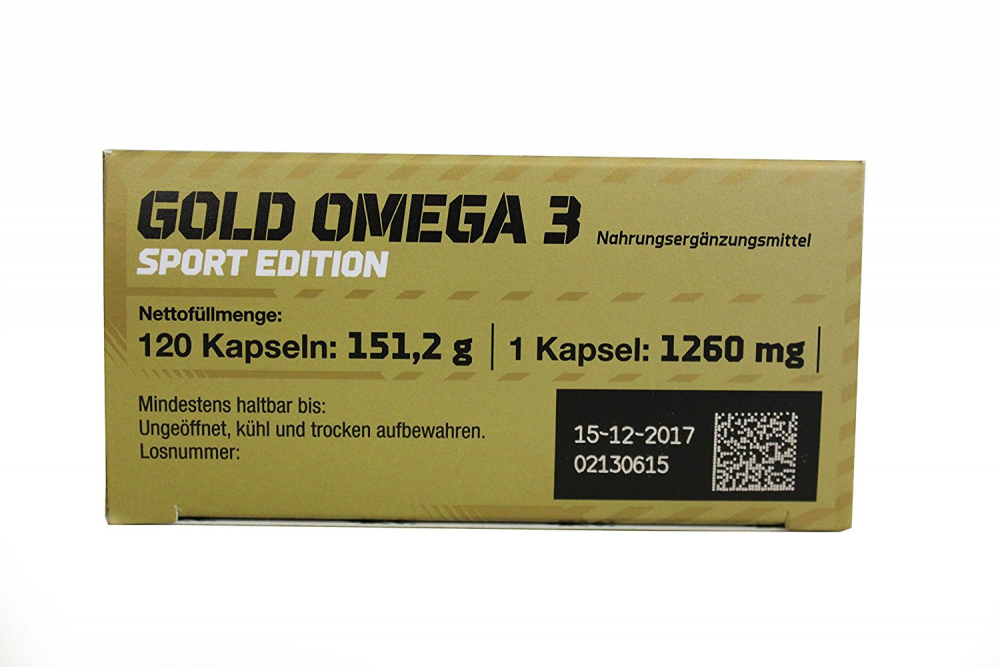 OLIMP SPORT NUTRITION Gold Omega 3 Sport Edition 120 Capsules
