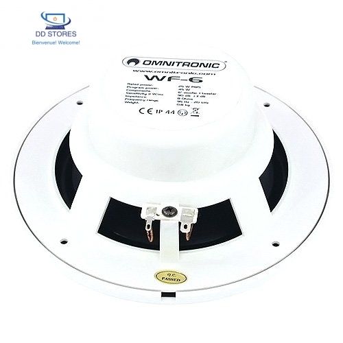 Omnitronic Wf-6 Enceinte Encastree - Haut-parleurs Ela 100 V