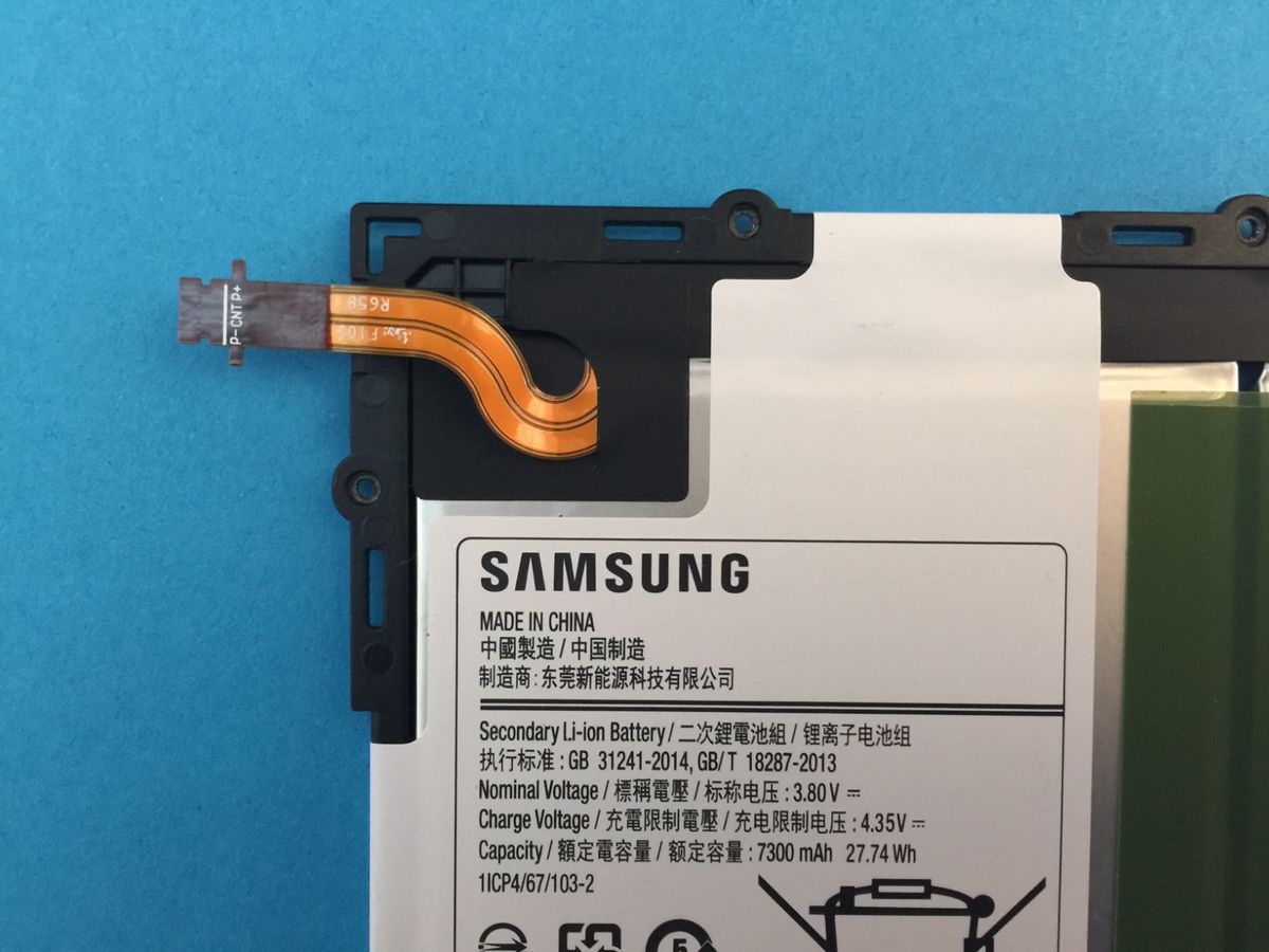 Batterie Originale Samsung Eb-bt585abe/aba Galaxy Tab A 2016 10.1 7300mah Oem Origine + Kit Outils Genuine Battery Tools