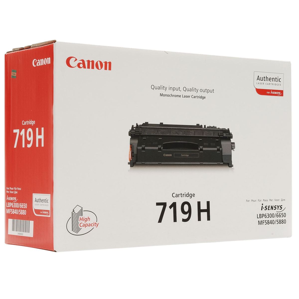 Canon Contract Cartridge 719h (3480b012)