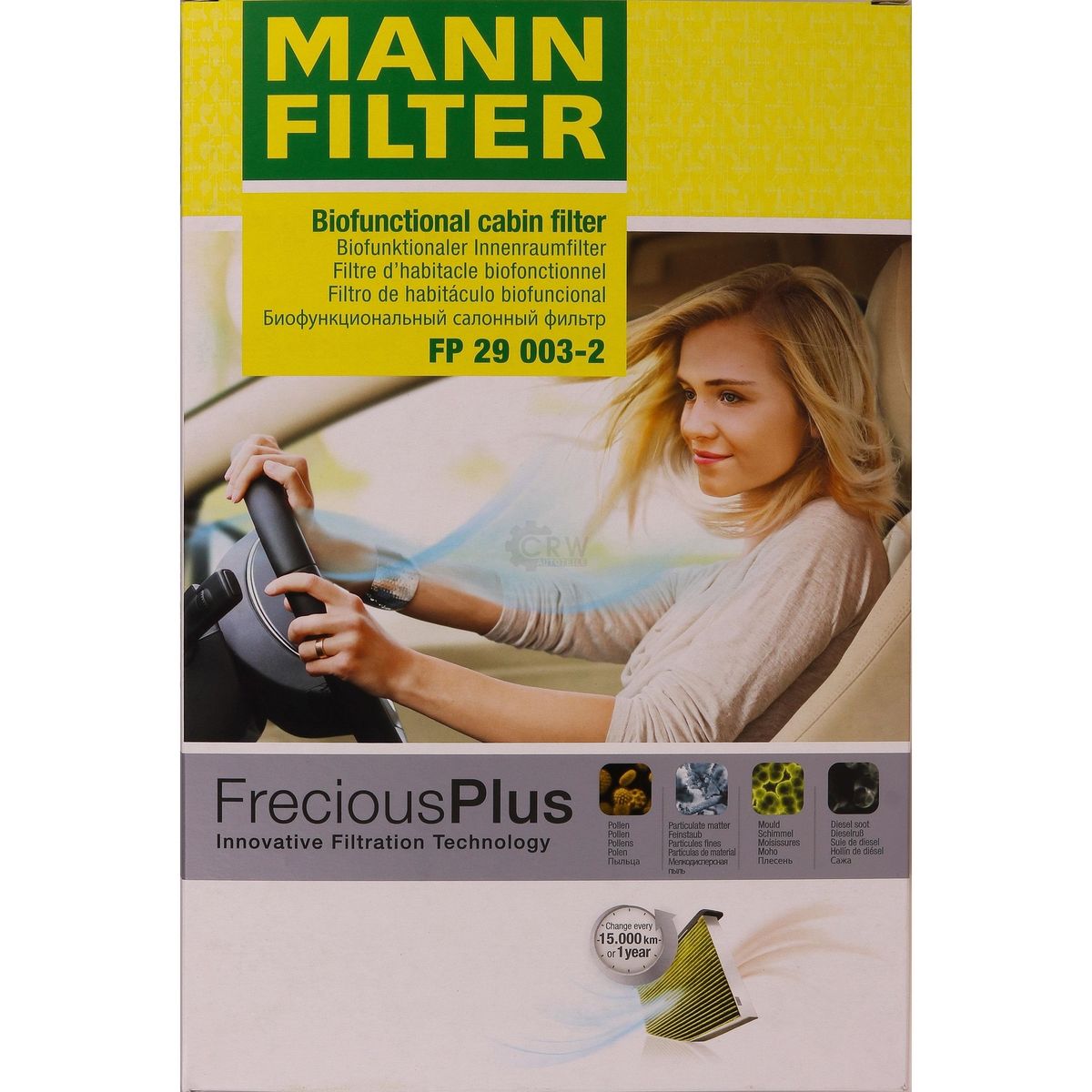 Mann-filter Fp 29 003-2 Filtre A Air De ...