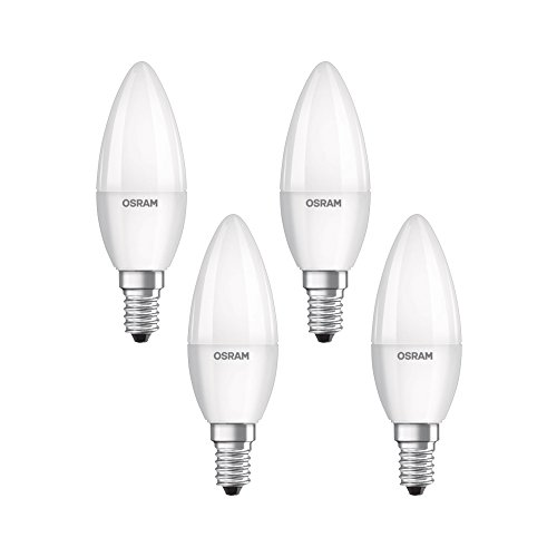 Osram Led Flamme Depolie Avec Radiateur 57w40w E14 Chaud Lot De 4