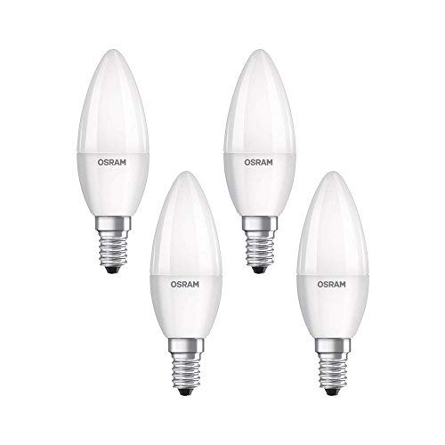 Osram Led Flamme Depolie Avec Radiateur 57w40w E14 Chaud Lot De 4
