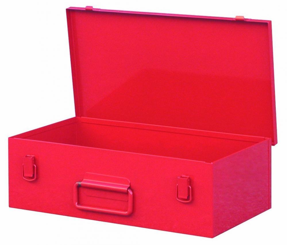 Caisse de rangement acier pour electro - dimensions:400 x 210 x h. 100