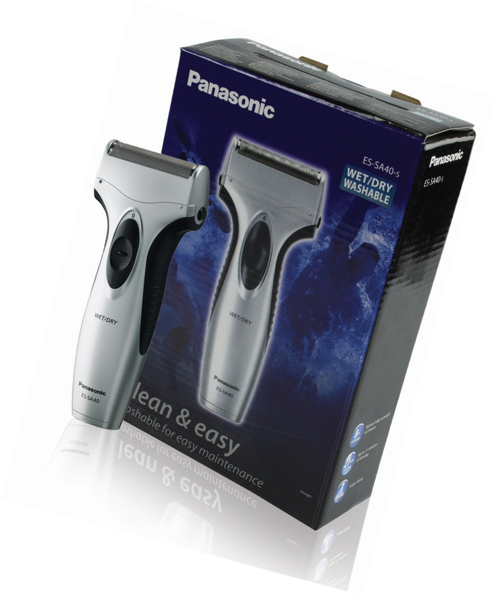 Panasonic Es-sa40-s503 Rasoir Electrique Mono-grille Rechargeable Wet&dry 1 Lame