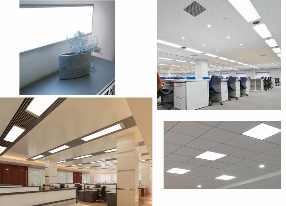 Silamp Panneau Led 30x30 Slim 18w (transfo Inclus) - Blanc Froid 6000k - 8000k