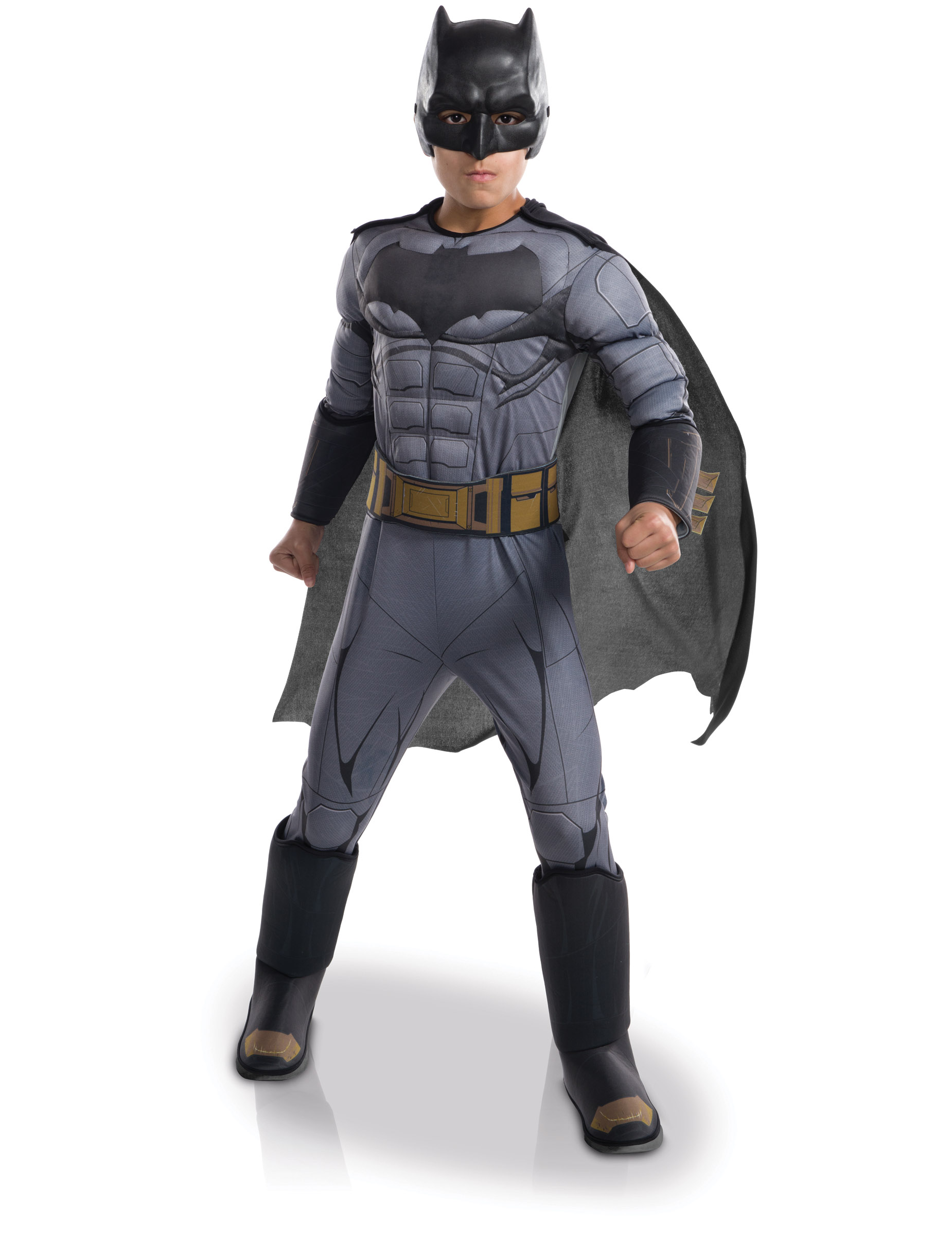 Panoplie luxe Batman Justice League enfant 3 a 4 ans (90 a 104 cm)