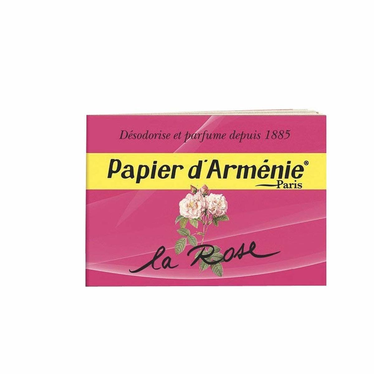 Papier Armenie La Rose Carnet Eolys