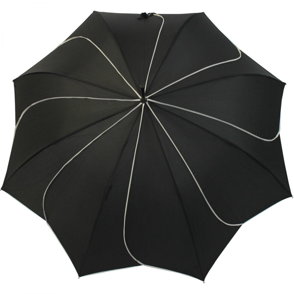 Parapluie original Pierre Cardin Sunflowers blanc et noir