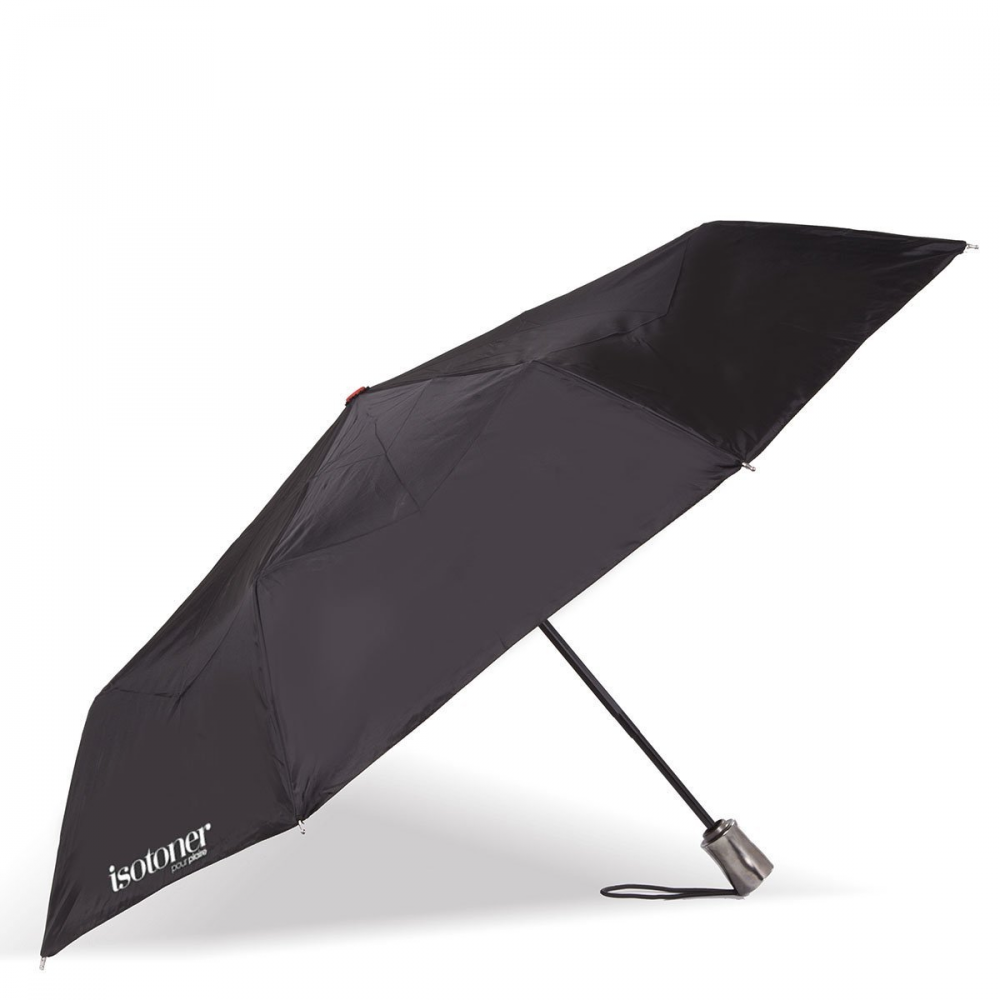 Parapluie Femme Isotoner X-tra Solide - Ouverture Automatique - Noir