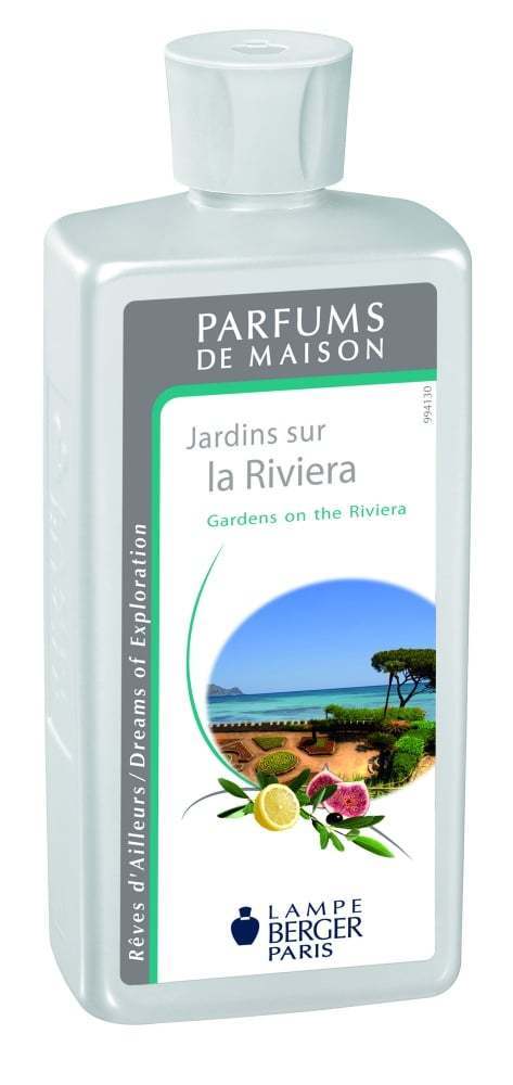 Parfum Jardins sur la Riviera, Lampe Berger