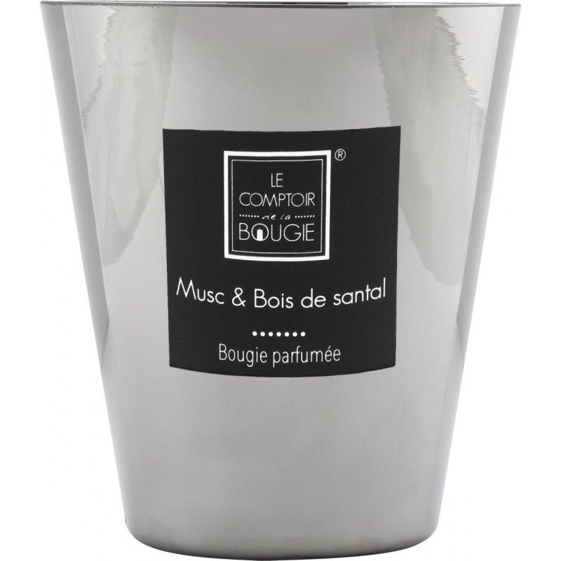 Bougie parfumee Alix Musc et bois de santal D 105 cm