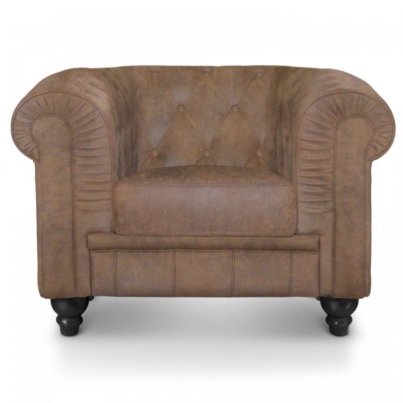 3s. X Home Fauteuil Chesterfield Vintage Antoniano Unisex