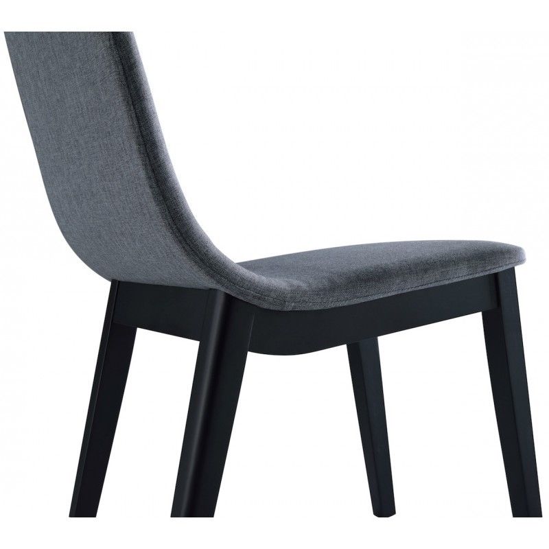 Chaise Tissu Gris - Felicio