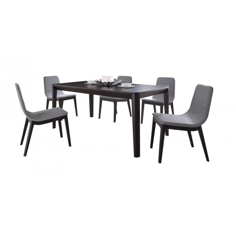 Chaise Tissu Gris - Felicio