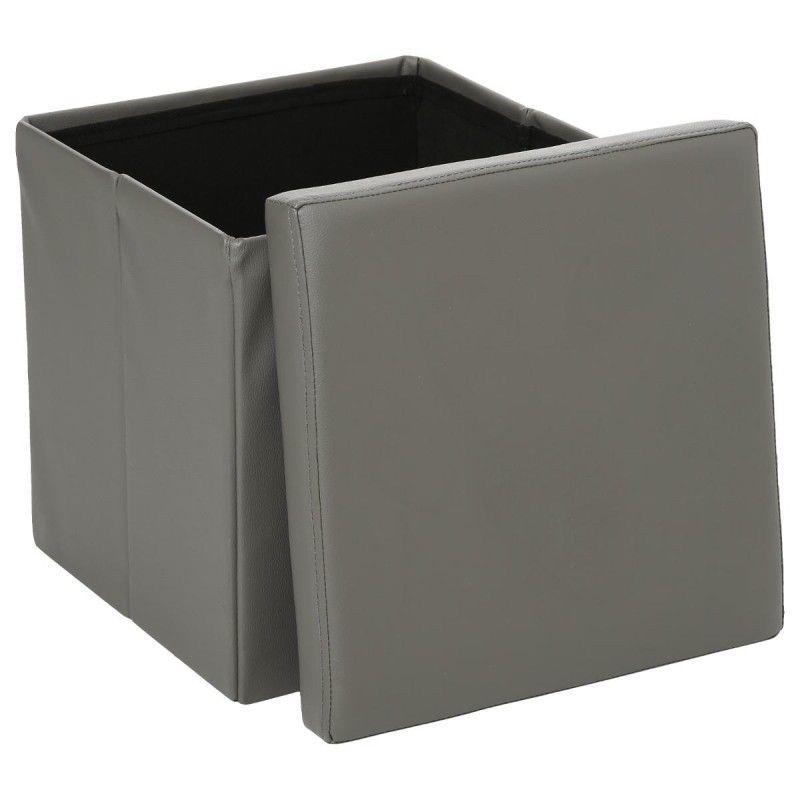 Paris Prix - Pouf Pvc Carre 