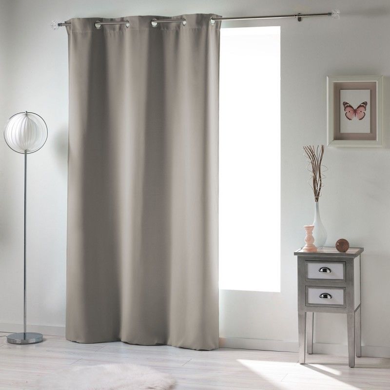 Rideau Occultant Occult Gris 140x240 Douceur dInterieur