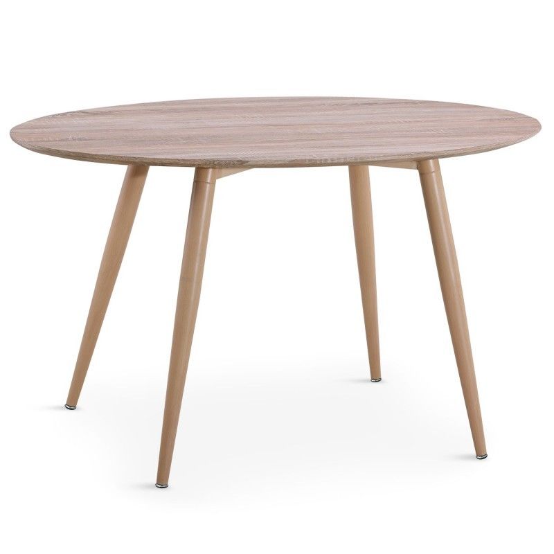 Table ovale scandinave Sissi Chene