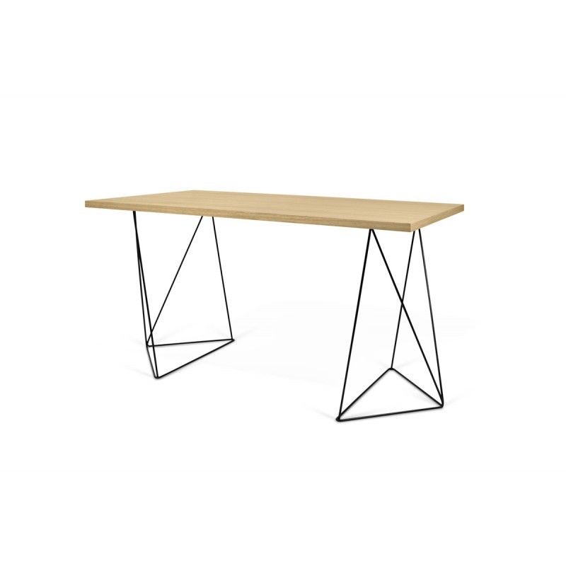 Camif Bureau Taho Chene/noir