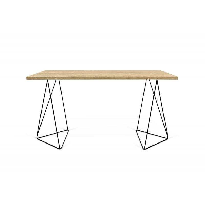 Camif Bureau Taho Chene/noir