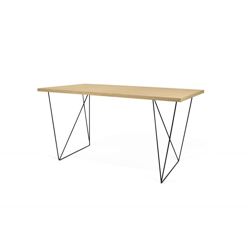 Camif Bureau Taho Chene/noir