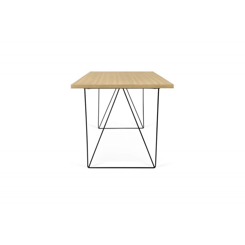Camif Bureau Taho Chene/noir