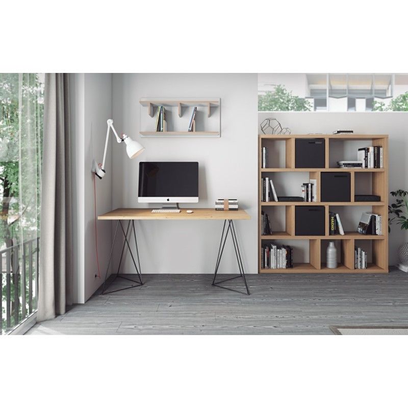 Camif Bureau Taho Chene/noir