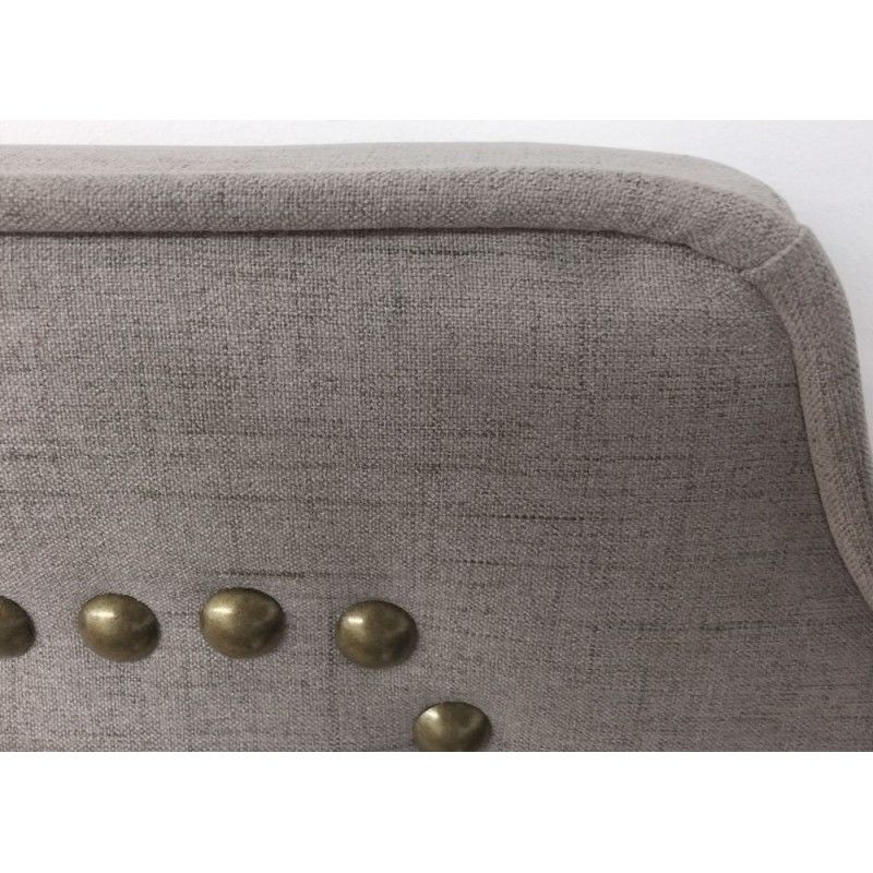 Tete De Lit Diana Tissu 160cm Taupe