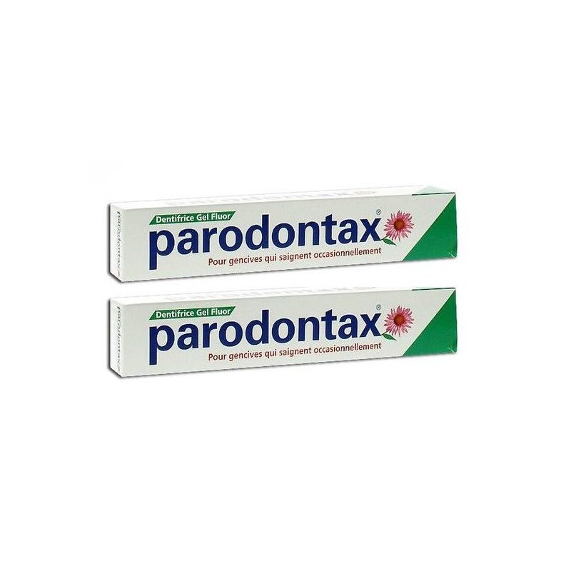 Parodontax Dentifrice Gel Creme Lot de 2 x 75ml