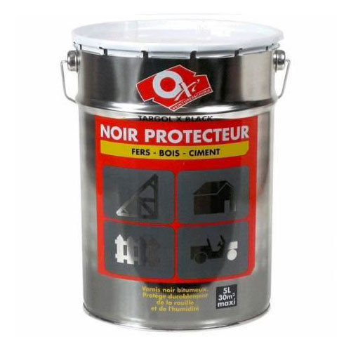 Oxi Vernis Protecteur Targol - 2 L - Noir
