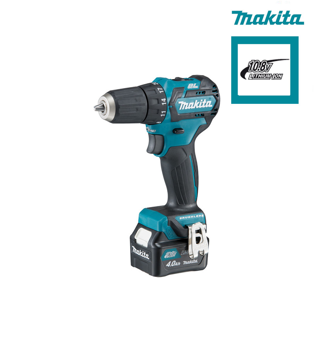 Perceuse Visseuse - Makita - Df332dsmj - Li-ion 10.8v - 2 Vitesses - 2 Batteries 4.0ah
