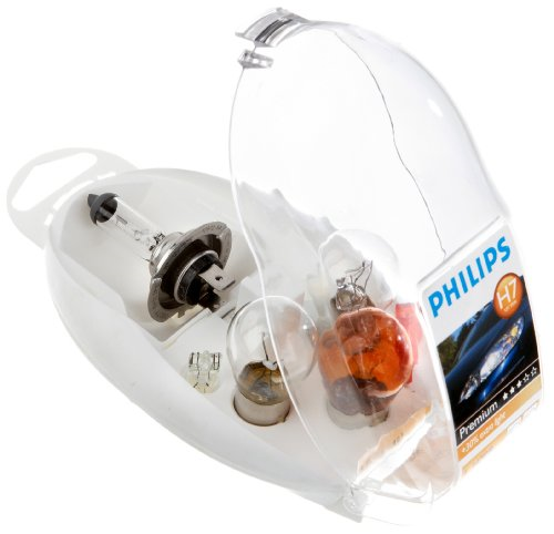 Coffret secours 5 ampoules H7 12 Volts avec 1 fusible Philips 69558828