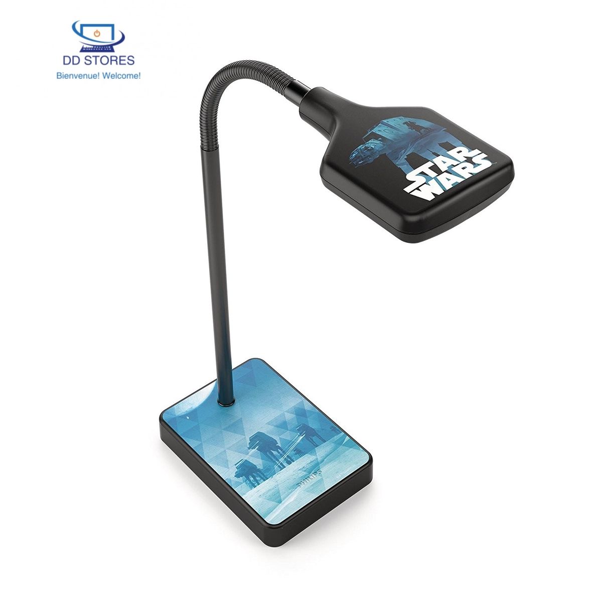 Philips Star Wars Lampe De Bureau Led 4 W Lumiere Blanche Claire Noir