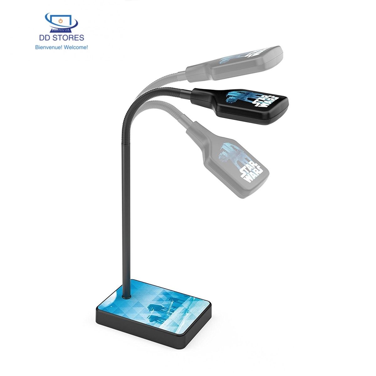 Philips Star Wars Lampe De Bureau Led 4 W Lumiere Blanche Claire Noir