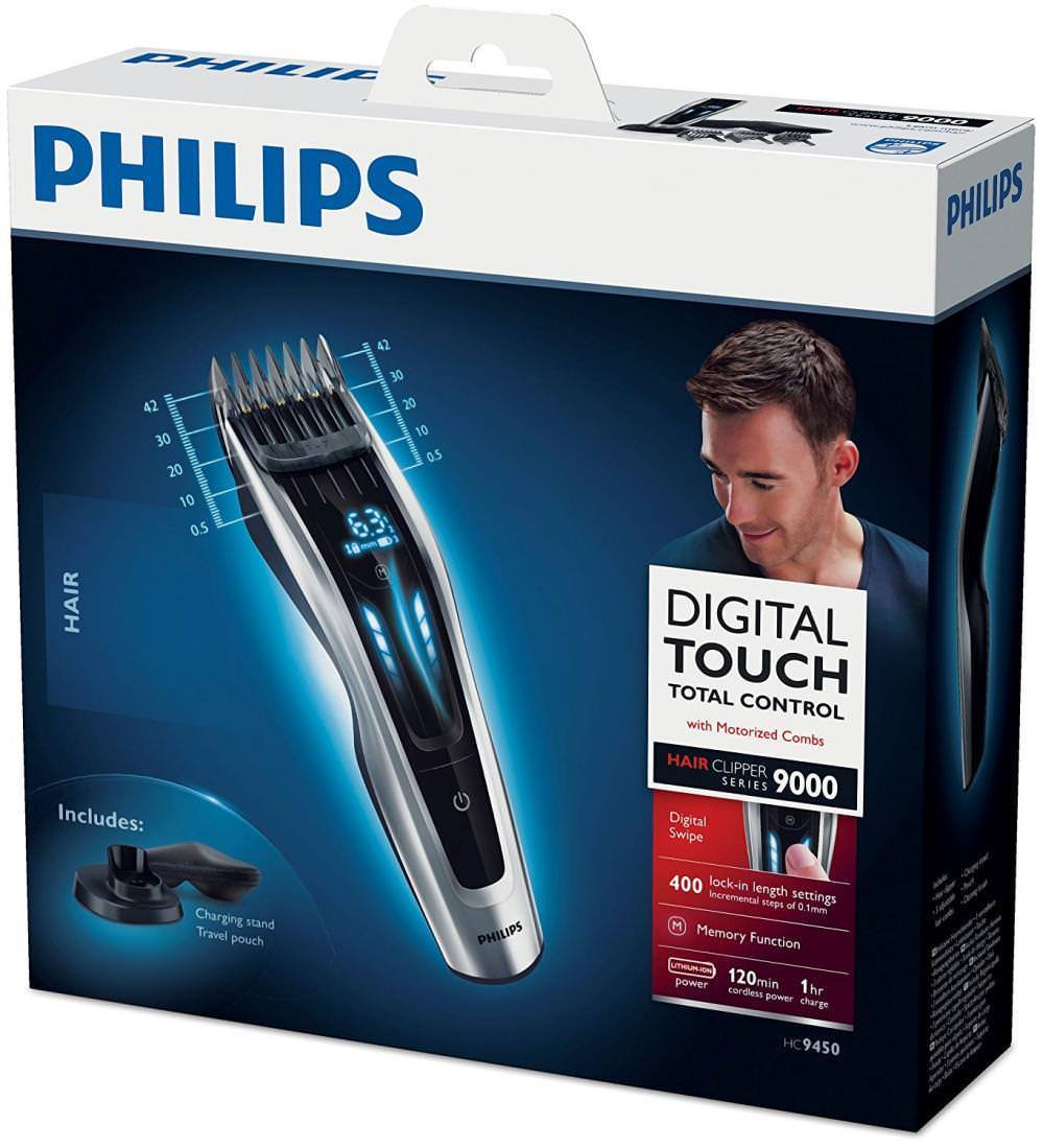 Tondeuse Cheveux Philips Hc945020 400 Hauteurs De Coupe Etanche 120 Min Autonomie