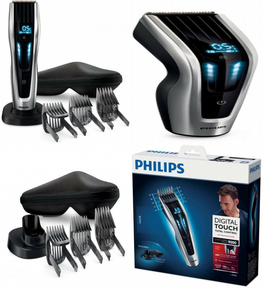 Tondeuse Cheveux Philips Hc945020 400 Hauteurs De Coupe Etanche 120 Min Autonomie