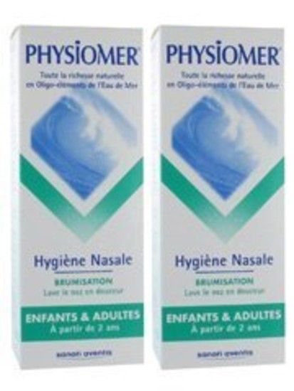 Physiomer Hygiene Du Nez Spray Doux Lot De 2 X 135ml