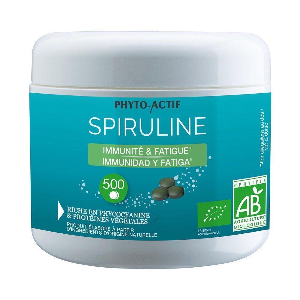PHYTO ACTIF - Spiruline Ecocert 500 Capsules 