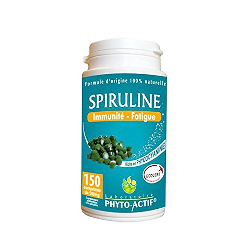 Phyto Actif Spiruline Ecocert 150 Comprimes