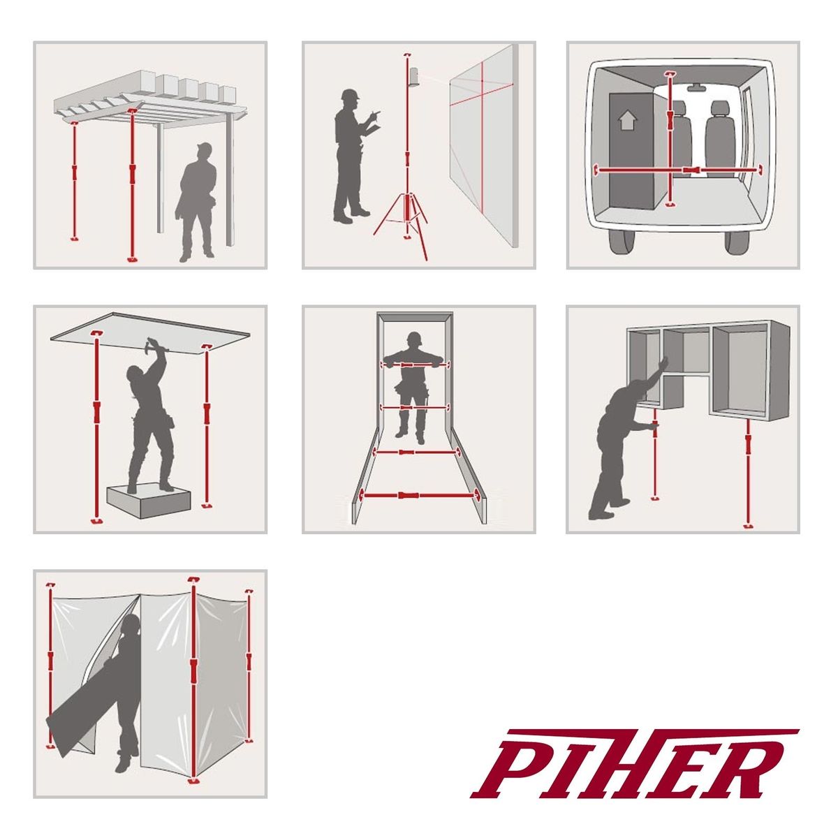 Presse Extensible Double Securite Piher 290 155 Caoutchouc Noir Protection Electrique De Serrage