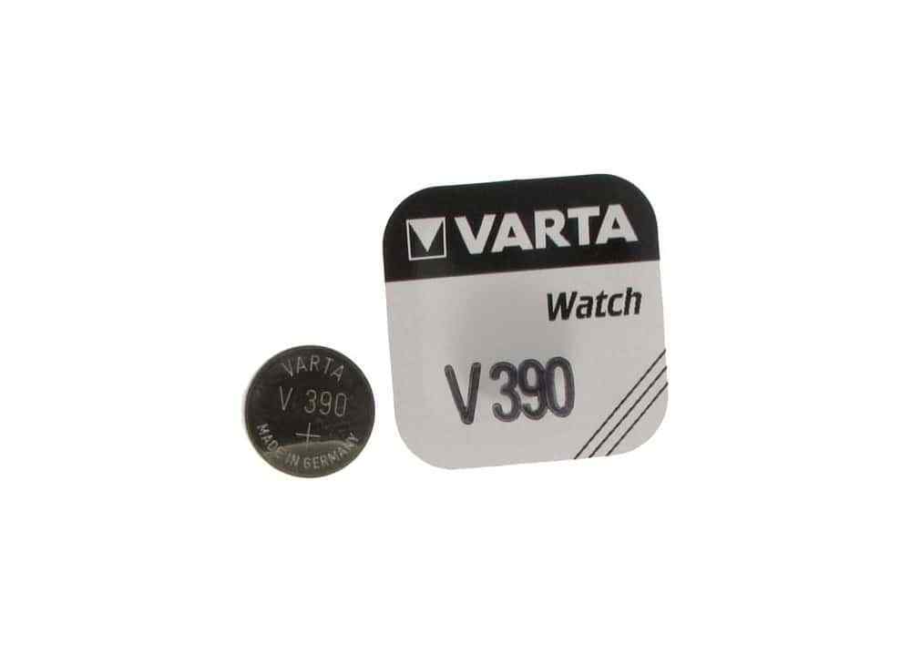 50 X Varta V390 Sr1130sw Sr54 1,55v Oxyde D'argent De Montre Batteries Piles