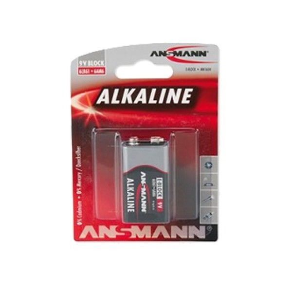 Ansmann - Alcaline Red Line Bloc 9v E Bl...
