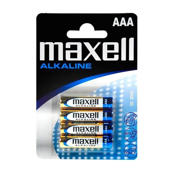 Maxell - Pile Alcaline - Aaa X 4 - Long ...