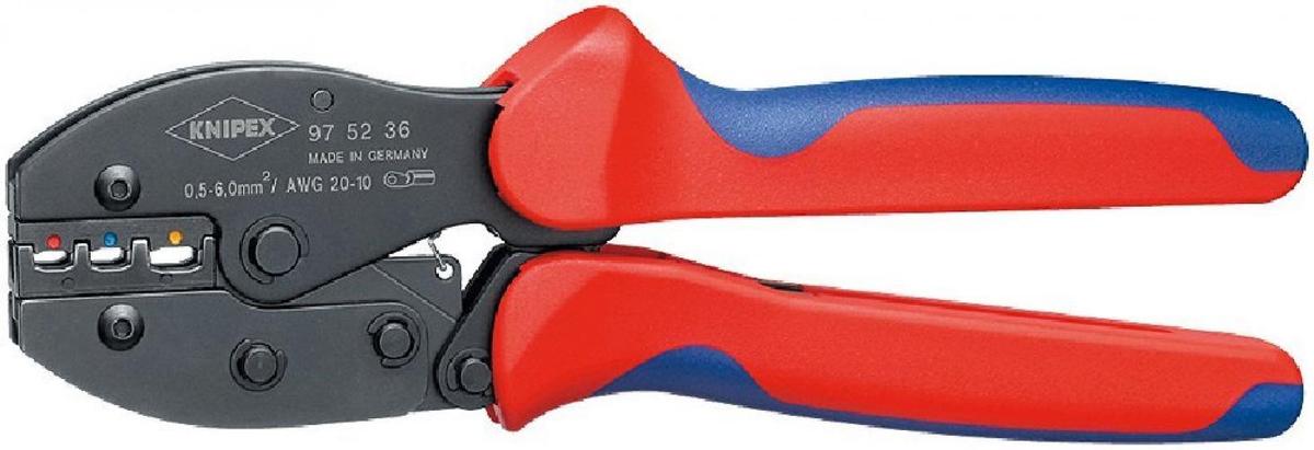 KNIPEX Pince a sertir preciforce pour cosses isolees - 220mm