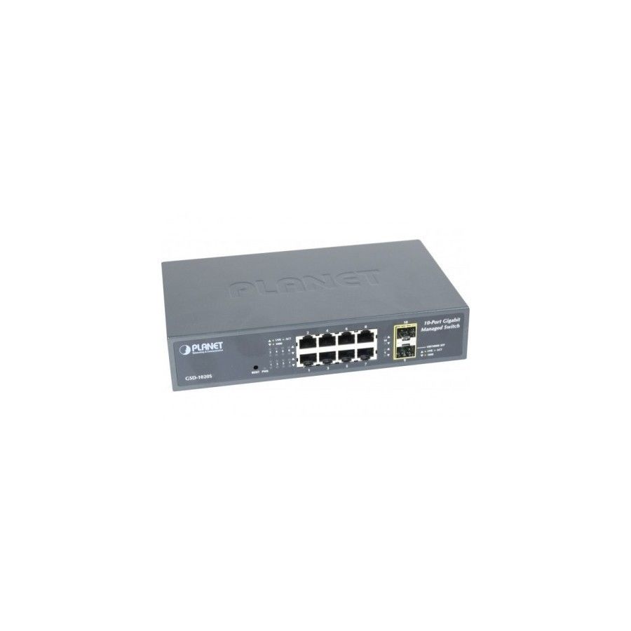Planet Gsd-1020s Switch 10 8p Gigabit +2 Sfp Maa¦