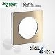 Odace Touch plaque horizvert entraxe 71mm SCHNEIDER Gamme bronze