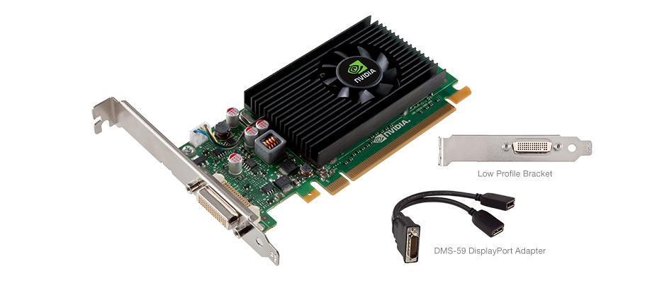 Nvidia Nvs 315 Carte Graphique Nvs 315, Capacite 1 Go, Ddr3, Pcie 2.0 X16 Low Profile - Dms-59