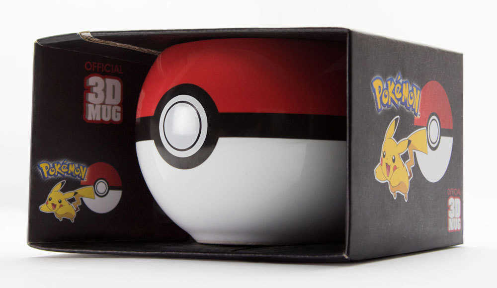 Mug 3D Pokemon - Pokeball 300ml